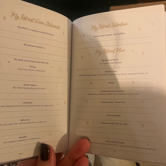 GODDESS PROVISIONS Self Care Retreat Journal - Picture 5 of 9